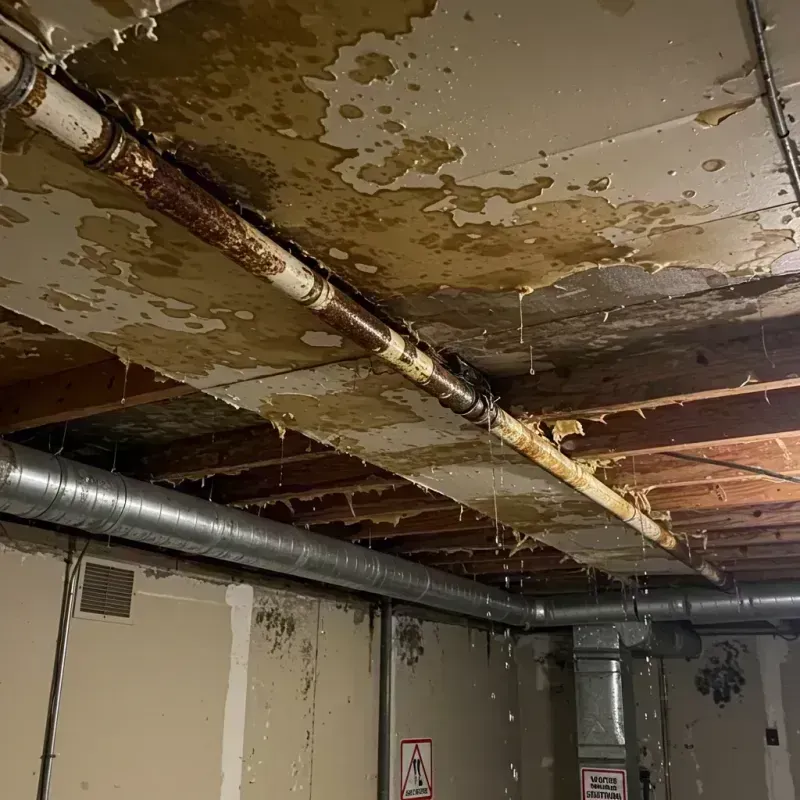 Ceiling Water Damage Repair in South Jacksonville, IL