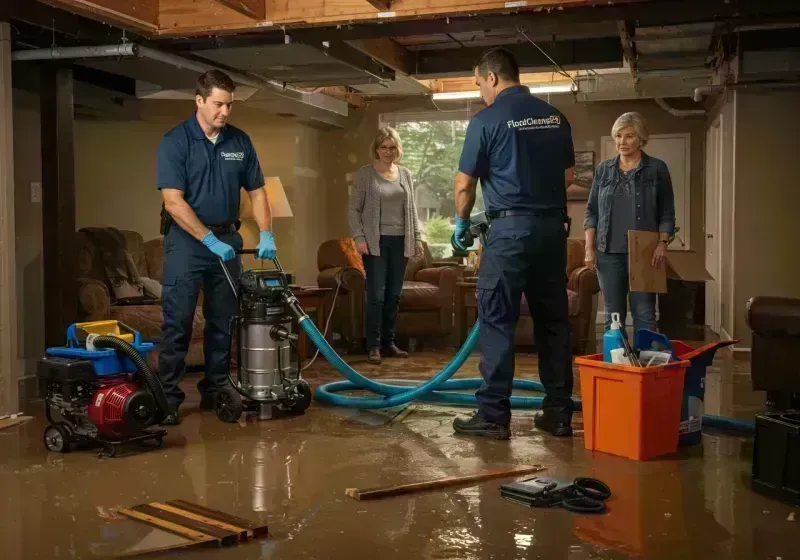 Basement Water Extraction and Removal Techniques process in South Jacksonville, IL